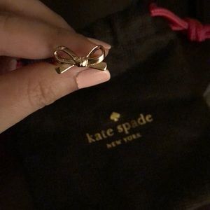 kate spade bow ring sz 5